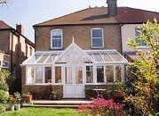 PVCu conservatory