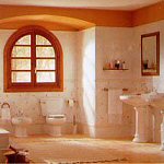 Tiled floors for Bathrooms