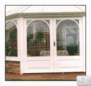 Hardwood Conservatory - Showing dentil mould detail