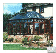 Hardwood Conservatory in a natural stain