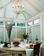 Pleated Blinds for conservatories