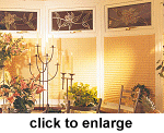 Example of Pleated Conservatory Blinds - Sunblinds and Shading